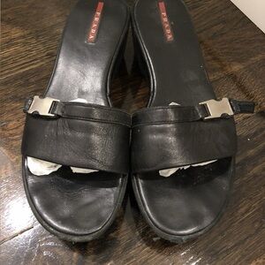 ISO Prada sport wedges